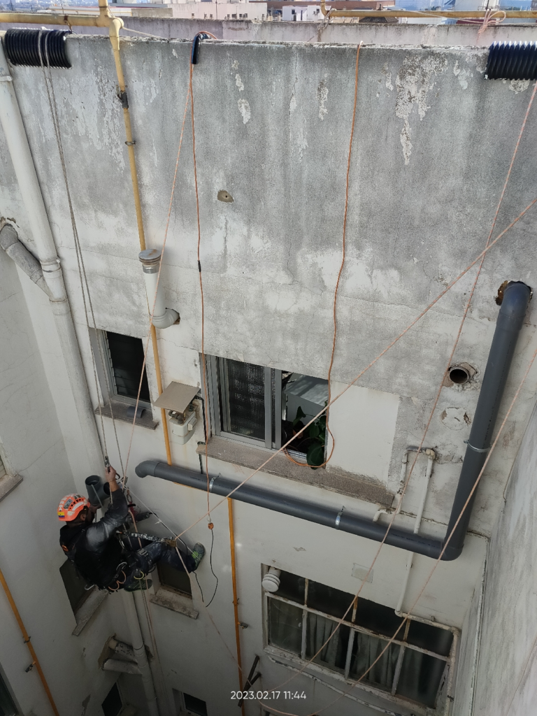 Renovacion de patio de luces